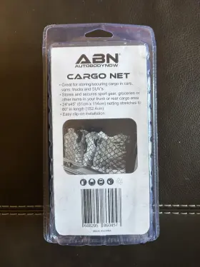 Nt01-abn Abn 688295/860457 Cargo Net With Fasteners And Hardware 24 Inch X 45 60 Stretched Atv Suv #2