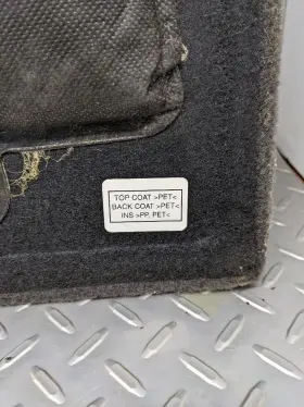 231.ac1p14 Acura 13 14 15 Rdx Rear Trunk Cargo Carpet Floor Mat Cover Oem 1140313 #3