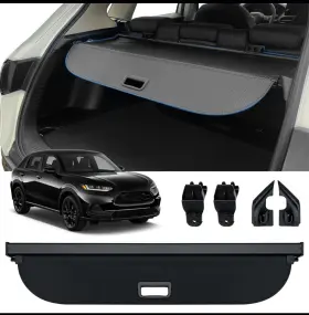 Adv-5-tc-hhrv23-cfl Advancetuning For 23-24 Honda Hr-v Hrv Carbon Fiber Print Retractable Cargo Cover Shield Shade