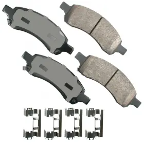 Act1169a Akebono Fits For Buick Enclave 17 08 Che Vrolet Traverse 09