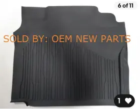 Ml1j-78130d00-ab3gax All Weather Expedition 2018-2023black Rubber Molded Tray Floor Liner Mats 4pc #3