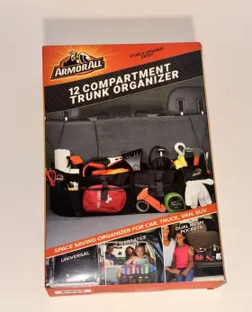 Az28461512 Armor All Armour Car Trunk Organizer 12 Pocket Truck Suv Van Armorall New In Box
