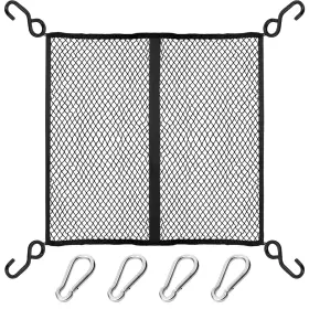 Artipoly 680306175260 Highly Elastic Cargo Net With Large Metal Hook Simple Truck