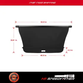 Ass177107-as Asspeedfather For Honda Cr-v 2023 Ex Lx Sport Cargo Cover Rear Trunk Security Shade Shield