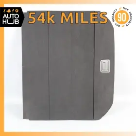 8s7861529b Audi 16-23 Tt Convertible Rear Trunk Floor Carpet Cover Panel Black Oem 54k