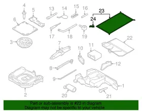 8v0-861-869-b-9b9 Audi Genuine Cargo Net #2