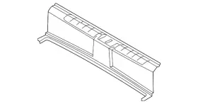 9j1-867-707-j-1e0 Audi Genuine Upper Trim