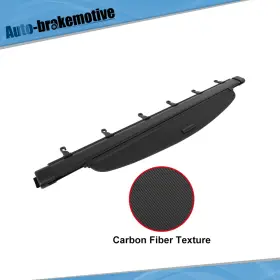 Auto180038v01 Auto-brakemotive Rear Cargo Cover Retractable Security Shade For 2007 08 09 2010 2011 Honda Cr-v