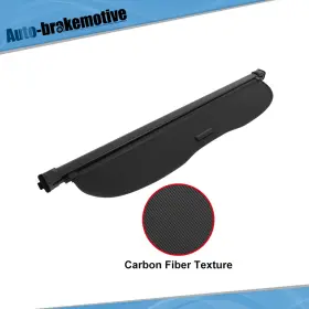 Auto180040v01 Auto-brakemotive Rear Cargo Cover Retractable Security Shade For 2013-2019 Ford Escape 2.5l 2.0l