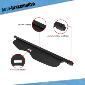 Auto182848v01 Auto-brakemotive Rear Cargo Cover Retractable Security Shade For 2019-2024 2025 Chevrolet Blazer