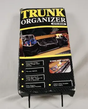 Auto-shade 019912901008 Axius Easy Access Vehicle Trunk Organizer Cargo Storage Nib Sealed