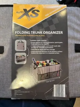 Auto Xs 4088500582093 Folding Trunk Organizer Collapsible Storage Bin For Car-truck-suv By #2