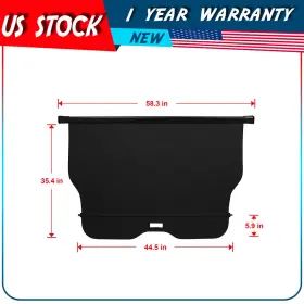 Auto181232182849day Autodayplus Retractable Cargo Cover Trunk Privacy Shade For Lexus Gx550 2024-2025 3.4l