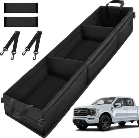 Aut00041 Autofit Under Seat Storage - Truck Underseat Tool Box 2015-present F-150 Black