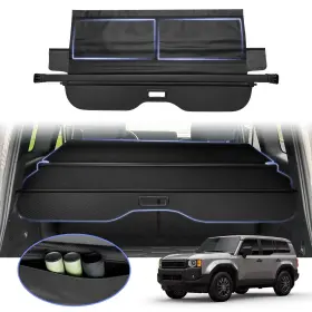 Cds0717 Automiim Extra Leather Pouch Cargo Cover For Toyota Land Cruiser Prado J250 2024 2025