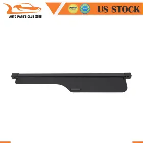 Autopartsclub2018 Apc170668 Black Rear Trunk Security Cargo Cover For Land Rover Lr3 Lr4 2015-2016 Sport