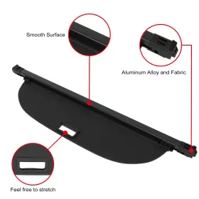 Autopartsclub2018 Apc174723 Trunk Rear Cargo Cover Security For Nissan Rogue 2021 2022 2023 2024 1.5l 2.5l #3