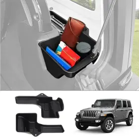 2022031401 Autorder Trunk Storage Organizer For 2018-2023 Jeep Wrangler Jl Jlu 2/4 Door