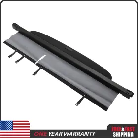 Autostore2023 Rcchd0711 Retractable Cargo Cover Luggage Shade Black New For Honda Cr-v Crv 200 2007-2011