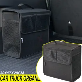 108v61527-bkefus Autoxbert Car Storage Bag Trunk Collapsible Portable Cargo Box Autoorganizer Foldable Suv