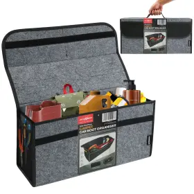 16v06850-gyefus Autoxbert Large Folding Car Rear Trunk Cargo Organizer Truck Luggage Storage Box Bag Bin