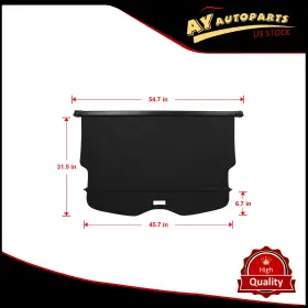 Autopart182848 Ay Autoparts Cargo Cover Rear Retractable Shield Shade For Chevrolet Trailblazer 2021-2025