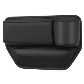 Hgf781 Bcsmmcar Car Console Seat Crevice Storage Box Right Side Gap Filler Organizer Pu Leather