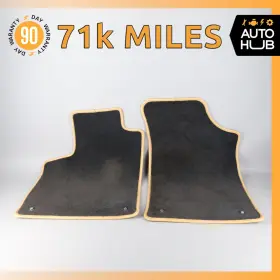 3w1863691an Bentley 12-18 Continental Gtc Gt Front Floor Mat Carpet Cover Set Of 2 Oem 71k