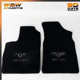 3w1863691l Bentley 04-11 Continental Gtc Front Floor Mat Carpet Cover Set 2 Black Oem