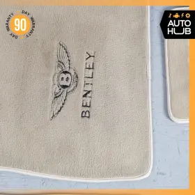 3w1863691r Bentley Continental Gtc Gt Front And Rear Floor Mat Carpet Cover Set Of 4 Oem 60k #3