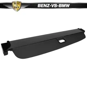 Bnz-5-tc-bx507-bk Benz-vs-bmw Fits 07-13 E70 X5 Black Retractable Cargo Cover Rear Trunk Luggage Shade
