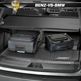 Bnz-5-tc-cvtah21-bk Benz-vs-bmw Fits 21-23 Chevy Cadillac Gmc Trunk Security Tonneau Cargo Cover Retractable Pvc #2