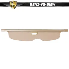 Bnz-5-tc-jgc11-bg Benz-vs-bmw Retractable Beige Cargo Cover Fits 11-21 Grand Cherokee Security Luggage Shade