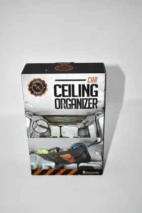 Berkshire 638688009734 Car Ceiling Organizer In Black New Box Details This Stor