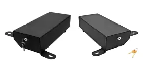 42642-01 Bestop 42640-01/42642-01 Driver And Passenger Side Black Underseat Lock Boxes For 07-18 Wrangler Jk
