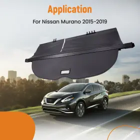 4c5bmq Bfo Brand New Rear Cargo Cover Trunk Luggage Shade For Nissan Murano 2015-2019