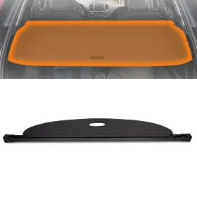 6k9iux Bfo Retractable Cargo Cover Luggage Shade For Hyundai Tucson- Black 2016-20