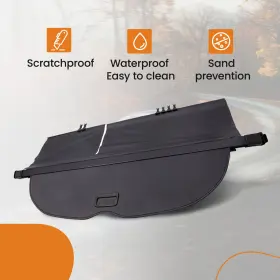 8e02up Bfo Trunk Security Cargo Shade Cover Fit Nissan Murano 2015-2019 Black Retractable