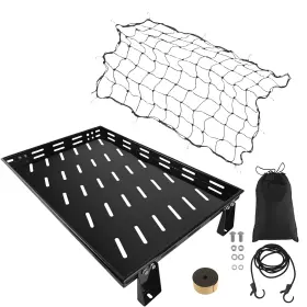 9jze7t Bfo Steel Storage Platform For Jeep Wrangler Tj 1997-2006 300lb Capacity With Net