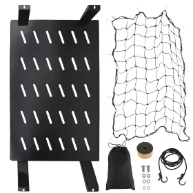 Bg4lw8 Bfo Rear Cargo Rack For Jeep Wrangler Tj 97-06 300 Lbs Capacity With Elastic Net Qme