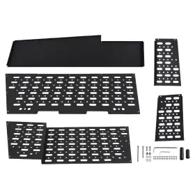 Po4k0d Bfo Aluminum Storage Holder Rear Left For Toyota Fj Cruiser 2007-2021 Trunk Black
