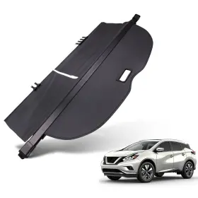 Xo4zqw Bfo Trunk Security Cargo Shade Cover Fit Nissan Murano 2015-2019 Black Retractable