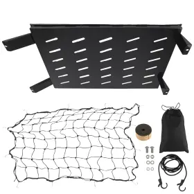 Yeb2xd Bfo Cargo Management Rack For Jeep Wrangler Tj 1997-2006 Steel Construction Black