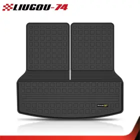 Big603266 Big-wheel All Weather Tpe Rear Cargo Liner Trunk Mat Pad Fit For 2020-2025 Lincoln Aviator