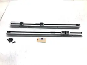 18585110 Bmw 2014-2018 X5 F15 Rear Trunk Cargo Tie Down Rail Hooks Pair X2 Oem