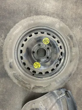 36111095069 Bmw 95-00 E36 3-series 15 Inch Compact Emergency Spare Wheel And Tire With Tray Oem #2