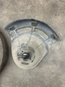 36111095069 Bmw 95-00 E36 3-series 15 Inch Compact Emergency Spare Wheel And Tire With Tray Oem #3