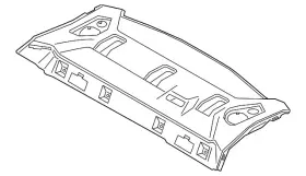 51-46-8-073-798 Bmw Genuine 2021-2024 - Package Tray