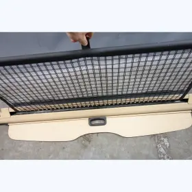 51478236361 Bmw 99-03 E39 5-series Touring Wagon Factory Cargo Cover Blind W Net Beige Oem #3