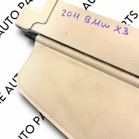 51479207897 Bmw 2011-2017 F25 X3 Sav Rear Interior Roller Luggage Trunk Blind Cover Beige Oe #2